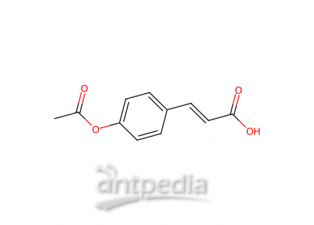 反式-4-乙酰氧基肉桂酸，27542-85-4，98%