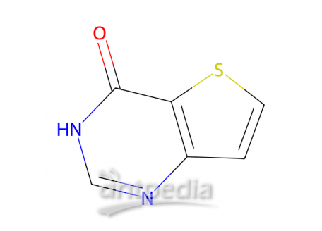 噻吩并[3,2-d]嘧啶-4(1H)-酮，16234-10-9，>98.0%(HPLC)