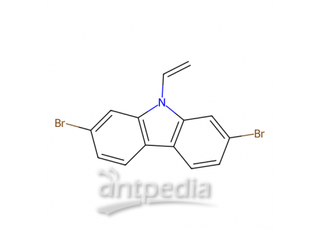 2,7-二溴-9-乙烯基-9H-咔唑，1438252-33-5，97％
