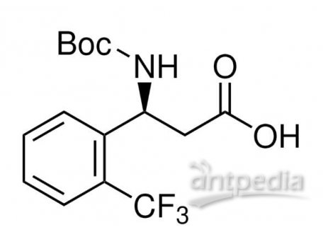 Boc-(S)-3-氨基-3-(2-三氟甲基苯基)-丙酸，500770-77-4，≥98.0%