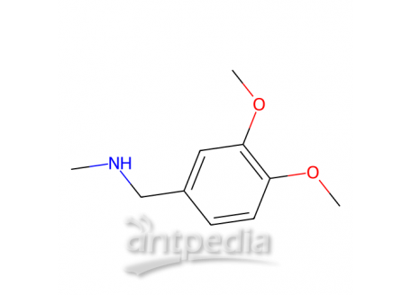 N-甲基-3,4-二甲氧基苄胺，63-64-9，≥97%