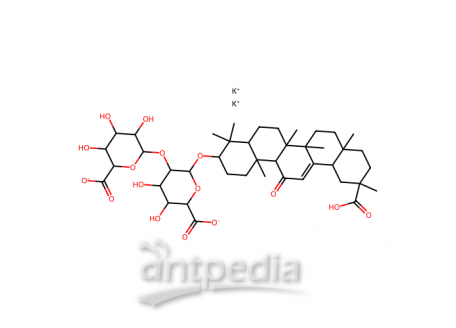 甘草酸二钾水合物，68797-35-3，≥75.0%(HPLC)