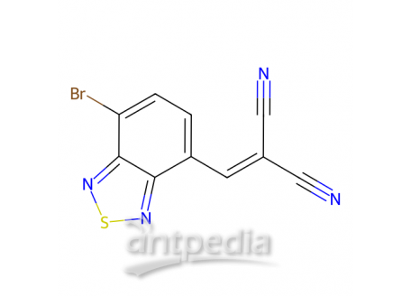2-（（7-溴苯并[c] [1,2,5]噻二唑-4-基）亚甲基）丙二腈，1335150-10-1，>98%(HPLC)