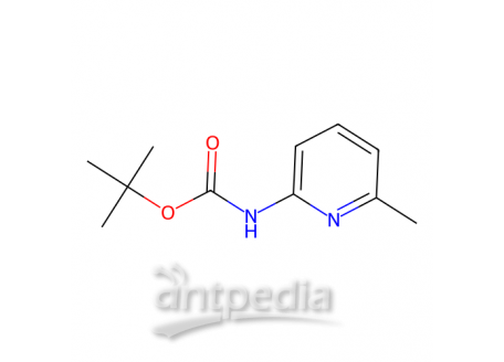 2-(Boc-氨基)-6-甲基吡啶，90101-22-7，97%