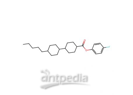 反-4-(反-4-戊基环己基)-1-环己甲酸4-氟苯酯，88878-50-6，97%