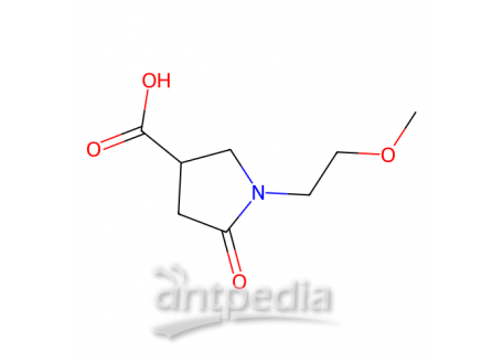 1-(2-甲氧乙基)-5-氧吡咯烷-3-羧酸，407634-05-3，98%