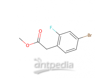 2-氟-4-溴苯基乙酸甲酯，193290-19-6，98%