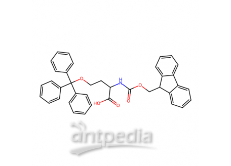 Nα-芴甲氧羰基-O-三苯代甲基-L-增丝氨酸，111061-55-3，90%（ contain ≤10% solvent residue）