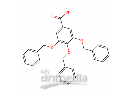 3,4,5-三(苄氧基)苯甲酸，1486-48-2，95%