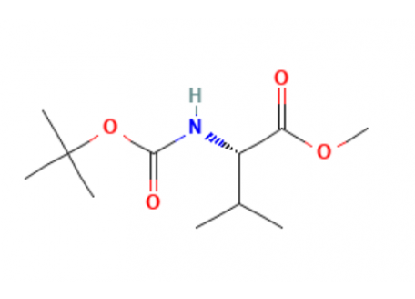 N-(叔丁氧基羰基)-L-缬氨酸甲酯，58561-04-9，97%