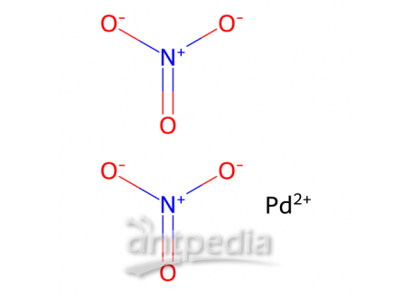 硝酸钯溶液，10102-05-3，Pd 4-5% w/w (cont. Pd)