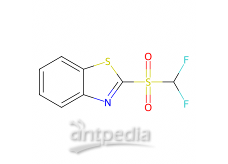 2-((二氟甲基)磺酰基)苯并[d]噻唑，186204-66-0，97%
