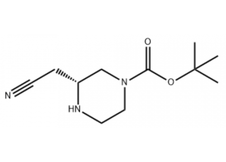 (R)-3-(氰基甲基)哌嗪-1-羧酸叔丁酯，2306248-13-3，98%