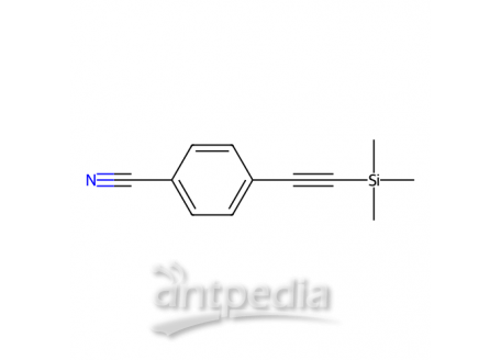 4-[（三甲基甲硅烷基）乙炔基]苄腈，75867-40-2，97%