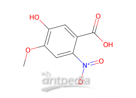5-羟基-4-甲氧基-2-硝基苯甲酸，31839-20-0，98%