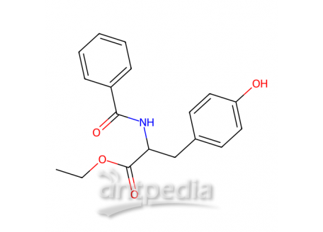 N-苯甲酰-L-酪氨酸乙酯(BTEE)，3483-82-7，98%