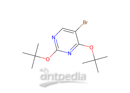 5-溴-2,4-二-(叔丁氧基)嘧啶，19752-61-5，98%