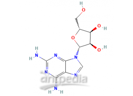 2-氨基腺嘌呤核苷，2096-10-8，98%