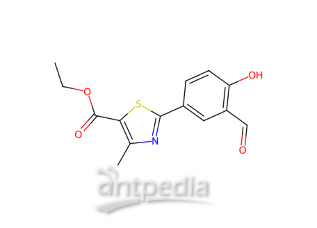 2-(3-醛基-4-羟基苯基)-4-甲基噻唑-5-羧酸乙酯，161798-01-2，98%