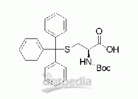 N-叔丁氧羰基-S-三苯甲基-L-半胱氨酸