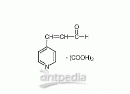 β-(4-吡啶基)丙稀醛乙二酸盐