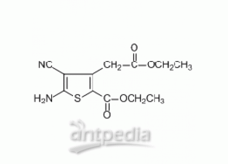 5-氨基-4-氰基-3-(2-乙氧基羰甲基)噻吩-2-甲酸乙酯