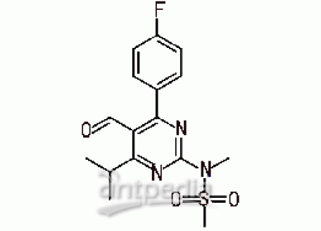 4-(4-氟苯基)-6-异丙基-2-(N-甲基-N-甲磺酰基氨基)-5-嘧啶甲醛