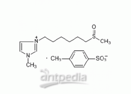 1-甲基-3-[6-(甲基亚磺酰基)己基]咪唑对甲苯磺酰盐