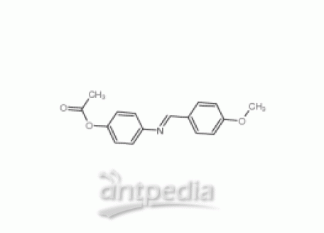 N-(4-甲氧基苯亚甲基)-4-乙酰氧基苯胺