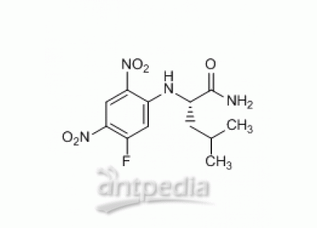 Nα-(5-氟-2,4-二硝基苯基)-L-亮氨酰胺[用于旋光纯度测定的高效液相色谱标记试剂]