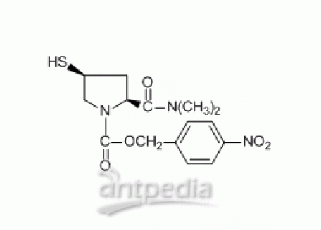 (2S,4S)-2-(二甲基氨基甲酰)-4-巯基-1-吡咯烷甲酸4-硝基苯甲酯