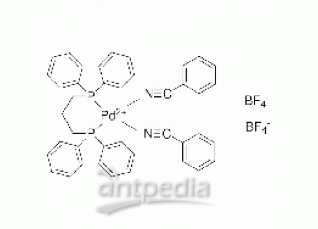 [1,3-双(二苯基膦)丙烷]-双(苄腈)-双-四氟硼酸钯(II)