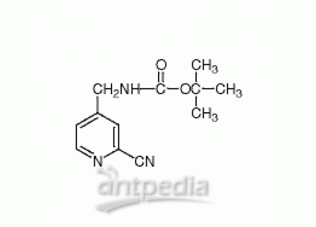 4-[(叔丁氧羰氨基)甲基]-2-氰基吡啶