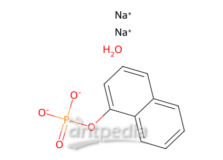 1-萘磷酸二钠 水合物 [用于磷酸酶的底物]，207569-06-0，95%