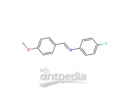 N-(4-甲氧基亚苄基)-4-氟苯胺，3381-48-4，97%