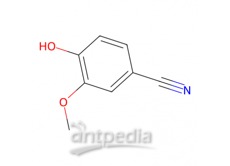 4-羟基-3-甲氧基苯甲腈，4421-08-3，≥98.0%