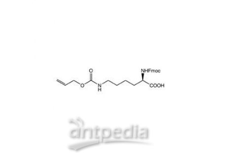 Nα-芴甲氧羰基-Nε-烯丙氧羰基-D-赖氨酸，214750-75-1，97%