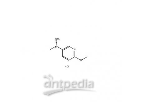 (S)-1-(6-甲氧基吡啶-3-基)乙胺盐酸盐，1391355-13-7，97%