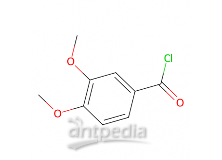3,4-二甲氧基苯甲酰氯，3535-37-3，≥98.0%(GC)