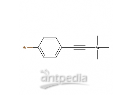 (4-溴苯乙炔基)三甲基硅烷，16116-78-2，98%