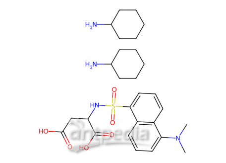 N-[[5-(二甲基氨基)-1-萘基]磺酰基]-L-天冬氨酸二(环己胺)盐，53332-29-9，95%