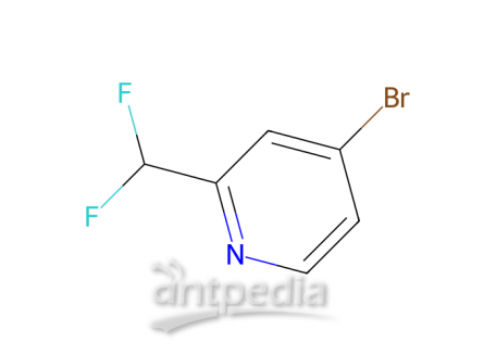 4-溴-2-(二氟甲基)吡啶，1211580-54-9，95%