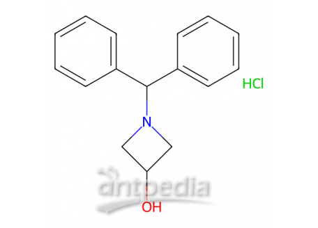 1-二苯甲基-3-羟基氮杂环丁烷盐酸盐，90604-02-7，96%