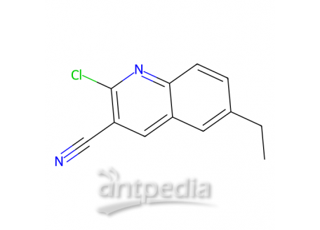 2-氯-6-乙基喹啉-3-腈，498548-90-6，97%