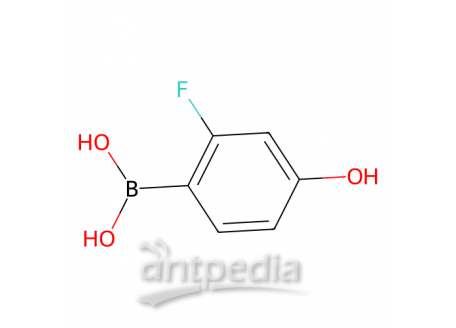 2-氟-4-羟基苯硼酸（含不等量酸酐），1376989-43-3，97%