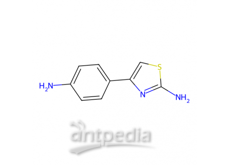 4-(4-氨基-苯基)-噻唑-2-胺，3673-53-8，97%