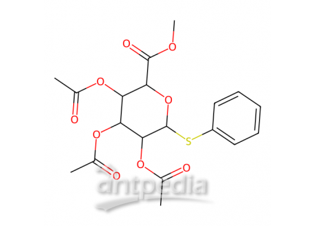 (苯基-2,3,4-三-O-乙酰基-1-硫代-β-D-吡喃葡萄糖苷)糖醛酸甲酯，62812-42-4，98%