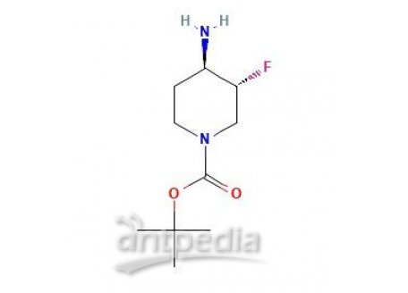 (3R,4R)-4-氨基-3-氟哌啶-1-甲酸叔丁酯，1260612-08-5，97%