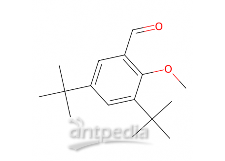 3,5-二叔丁基-2-甲氧基苯甲醛，135546-15-5，97%