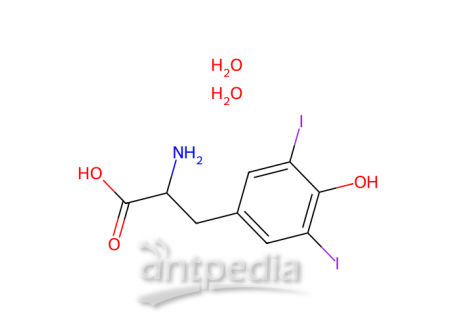 3,5-二碘-L-酪氨酸水合物，18835-59-1，≥98%